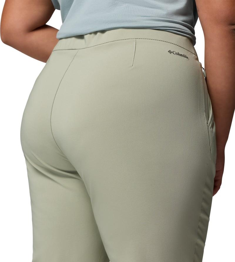 All Seasons Slim Pull-On Pants, Long, Extended - Womens - safari 1