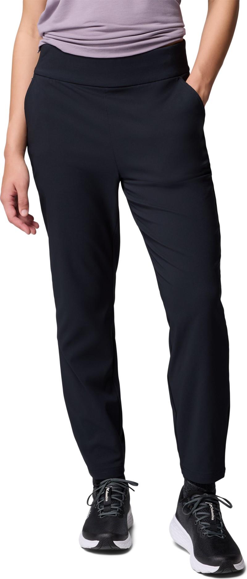 All Seasons Slim Pull-On Pants, Long - Womens - black 1