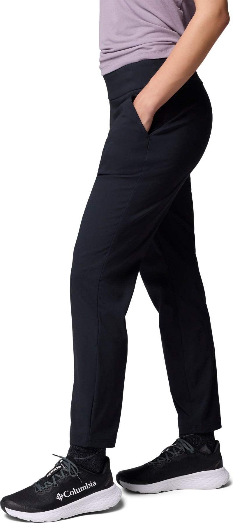 All Seasons Slim Pull-On Pants, Long - Womens - black 1