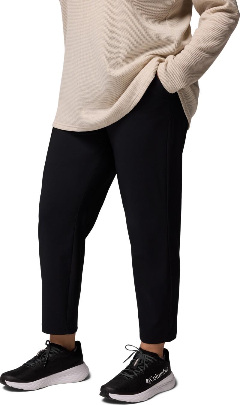 All Seasons Slim Pull-On Pants, Reg, Extended - Womens - black 1