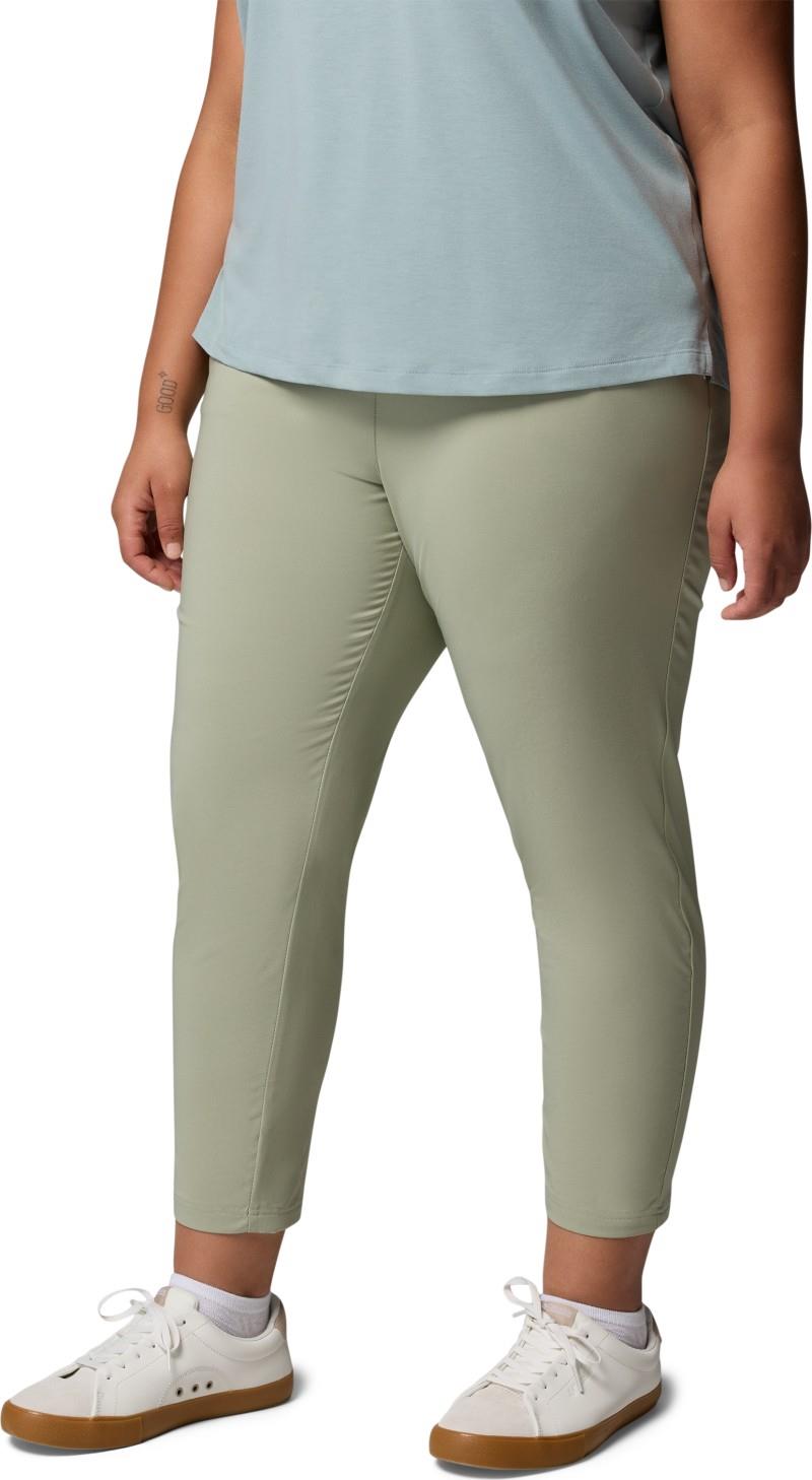 All Seasons Slim Pull-On Pants, Reg, Extended - Womens - safari 1
