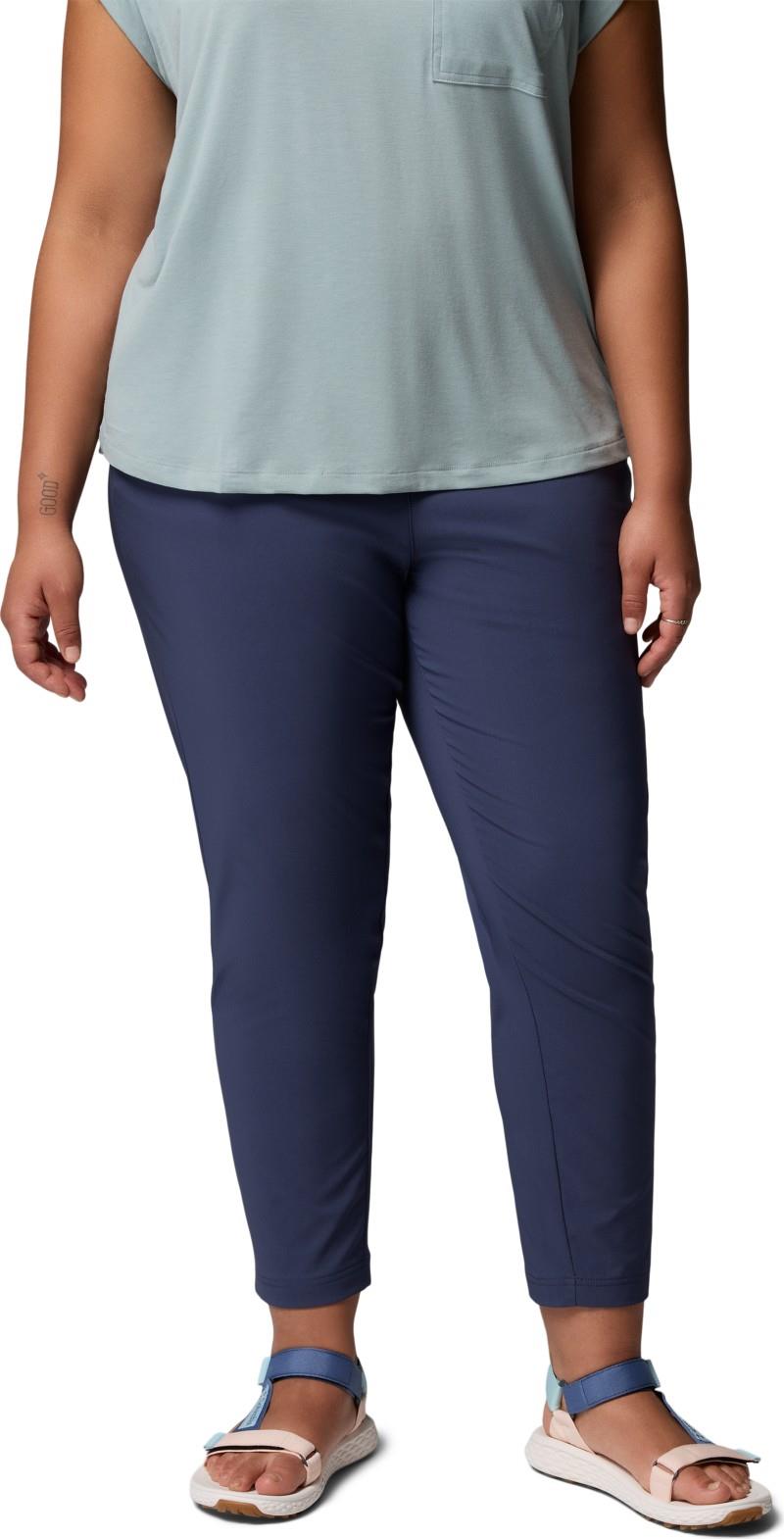 All Seasons Slim Pull-On Pants, Short, Extended - Womens - nocturnal 1