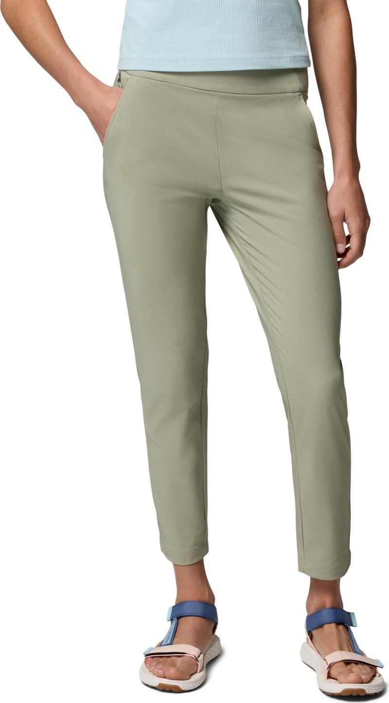 All Seasons Slim Pull-On Pants, Short - Womens - safari 1