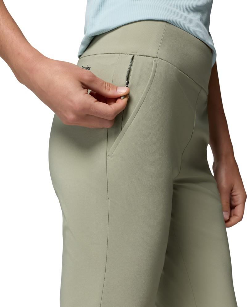 All Seasons Slim Pull-On Pants, Short - Womens - safari 1