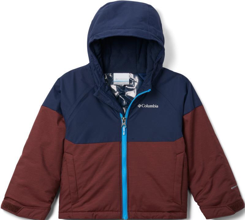 Alpine Action II Jacket - Toddler Boys - Elderberry Heather / Collegiate Navy 1