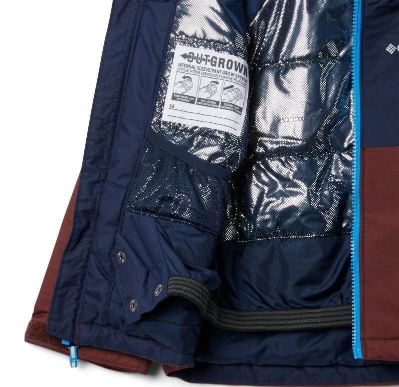 Alpine Action II Jacket - Toddler Boys - Elderberry Heather / Collegiate Navy 3