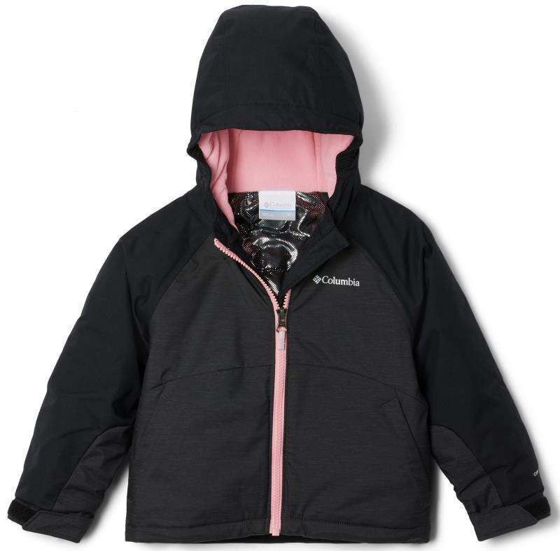 Alpine Action II Jacket - Toddler Girls - Black Heather / Black 1