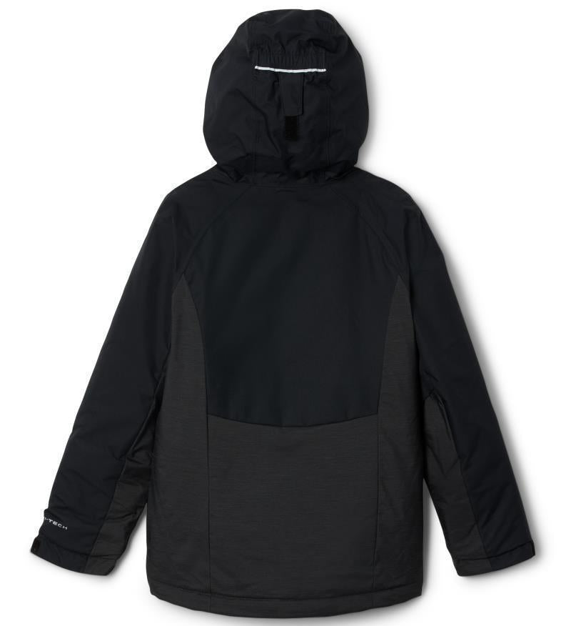 Alpine Action II Jacket - Youth Girls - Black Heather / Black 2