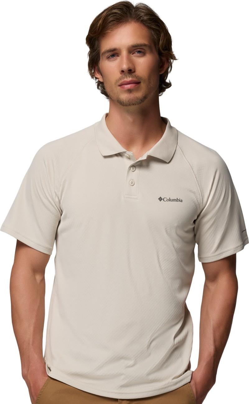 Alpine Chill Pro Polo - Mens - dark stone 1