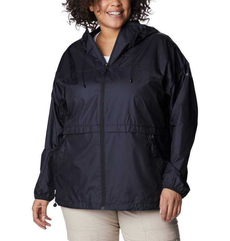 Alpine Chill Windbreaker, Extended - Womens - Black 1