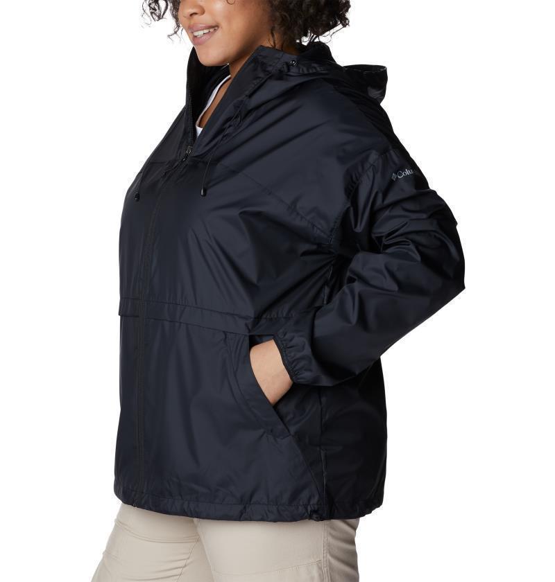 Alpine Chill Windbreaker, Extended - Womens - Black 2