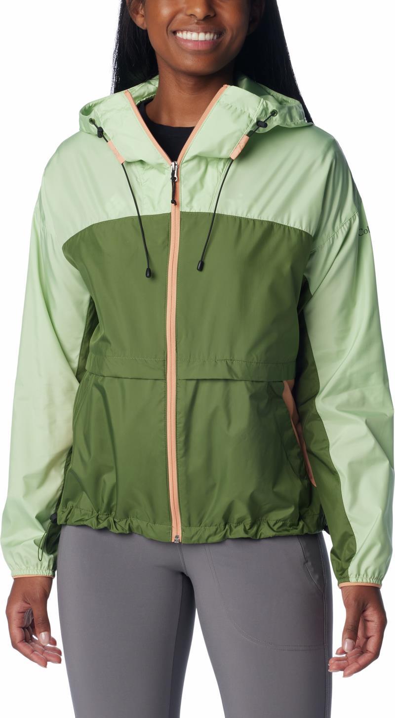 Alpine Chill Windbreaker - Womens - Canteen / Sage Leaf / Apricot Fizz 1