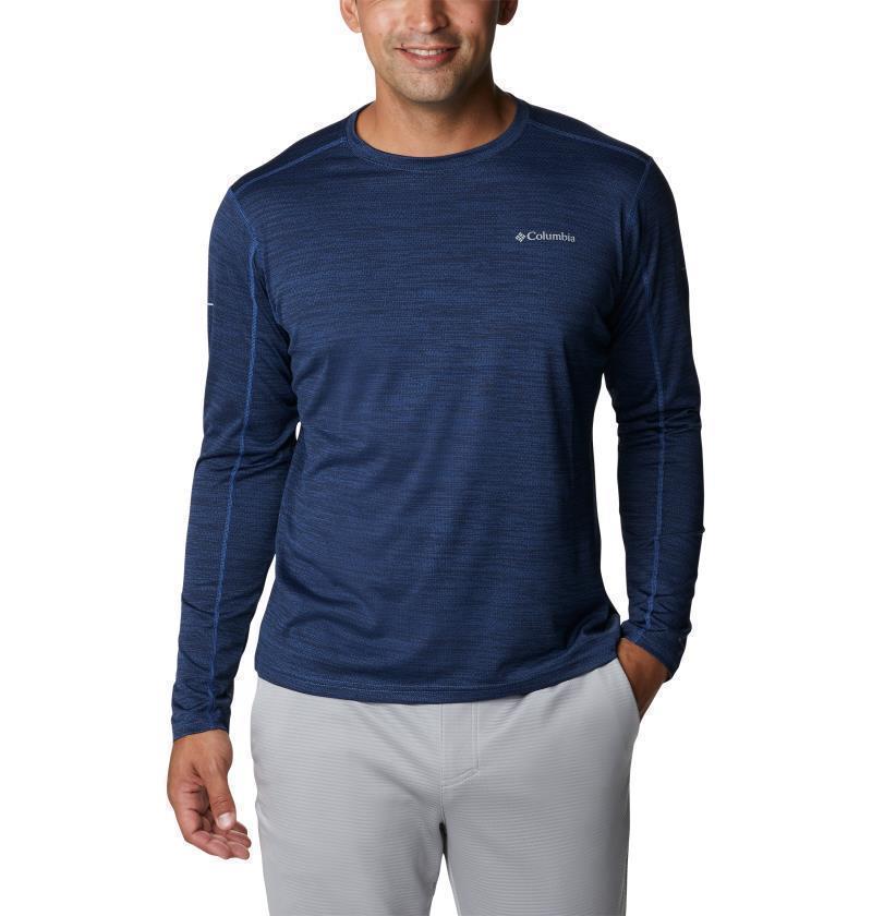 Alpine Chill Zero LS - Mens - collegiate navy heather 1