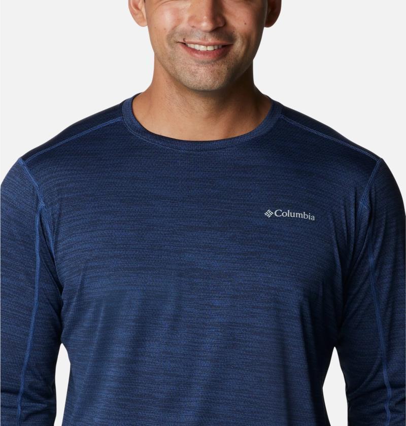 Alpine Chill Zero LS - Mens - collegiate navy heather 1