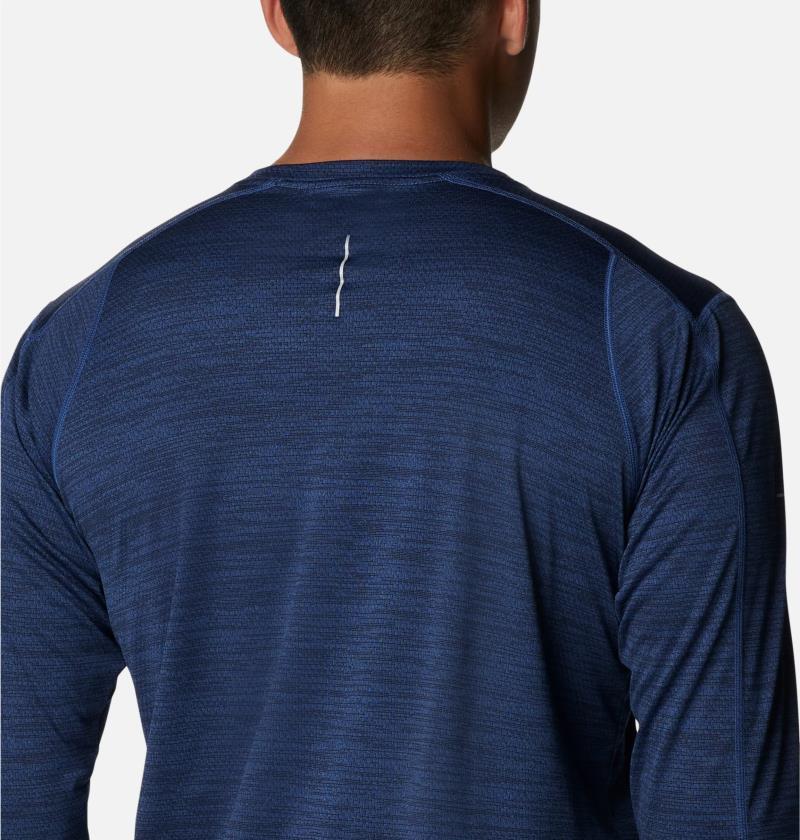 Alpine Chill Zero LS - Mens - collegiate navy heather 1