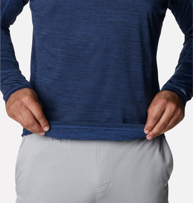Alpine Chill Zero LS - Mens - collegiate navy heather 1