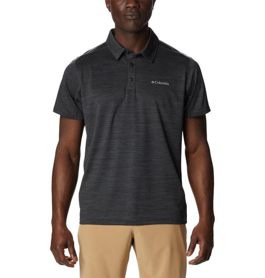 Alpine Chill Zero Polo - Mens - Black Heather 1