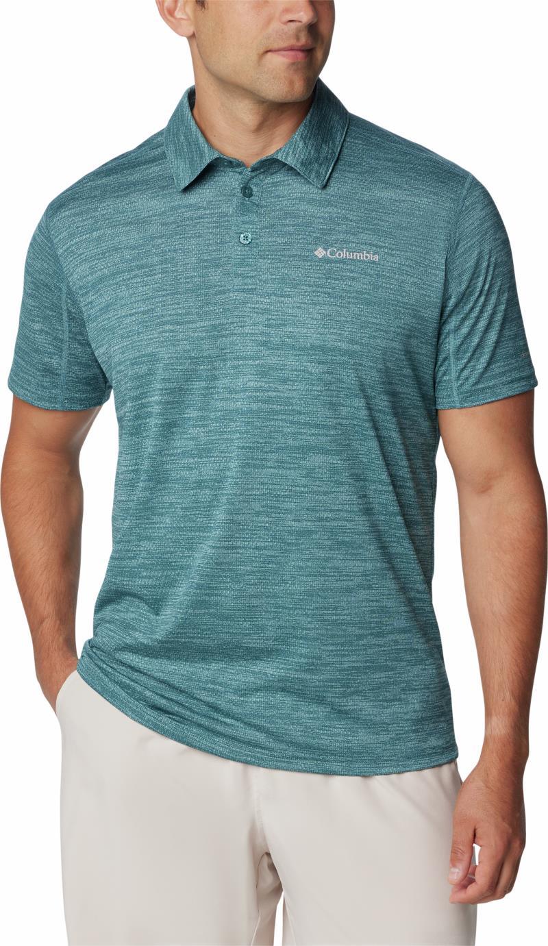 Alpine Chill Zero Polo - Mens - Cloudburst Heather 1