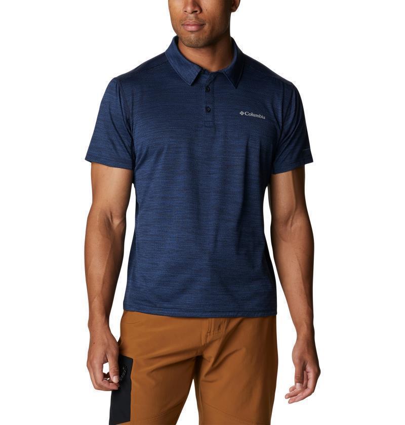 Alpine Chill Zero Polo - Mens - Collegiate Navy Heather 1