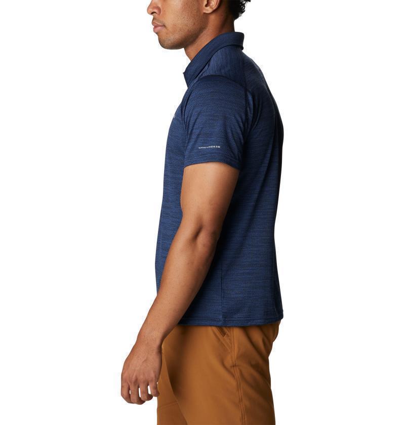 Alpine Chill Zero Polo - Mens - Collegiate Navy Heather 3