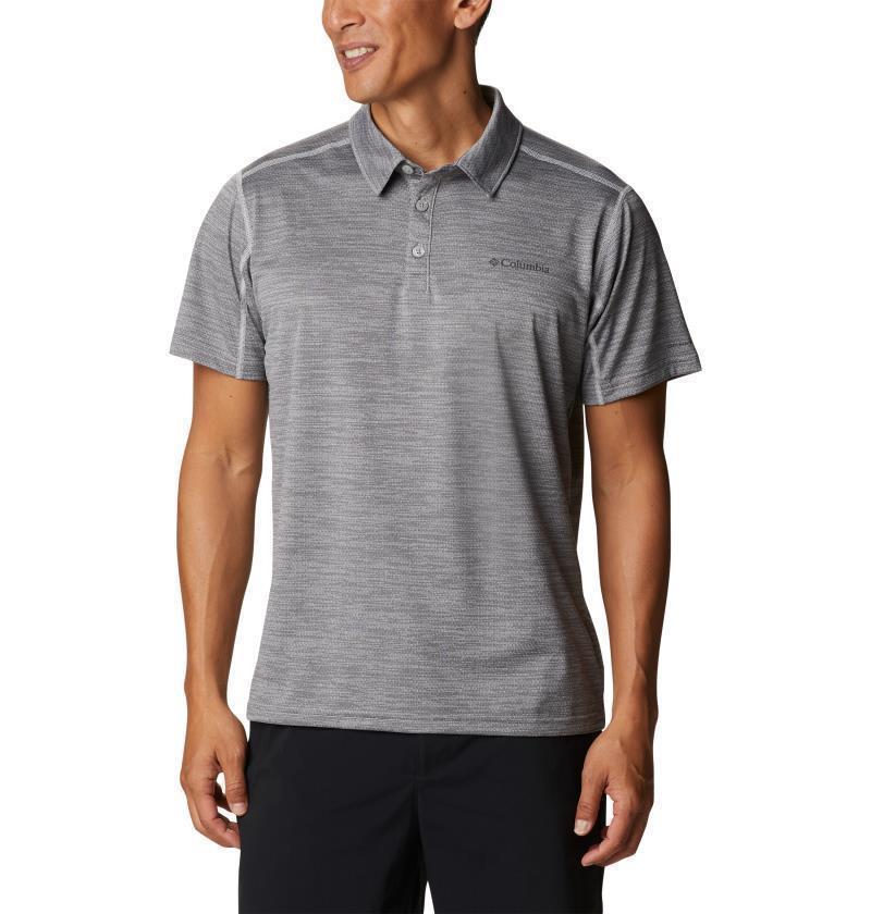 Alpine Chill Zero Polo - Mens - Columbia Grey Heather 1