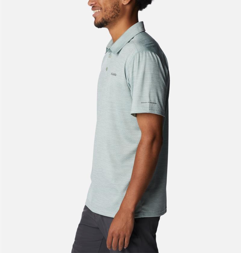 Alpine Chill Zero Polo - Mens - Niagara Heather 3