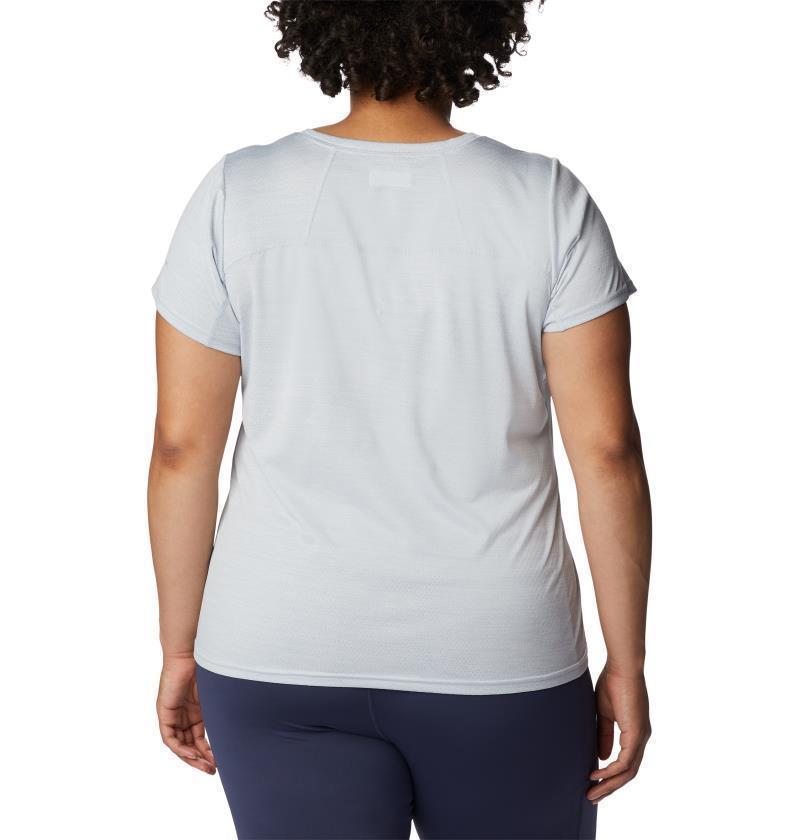 Alpine Chill Zero SS Tee - Plus - Womens - White Heather 2