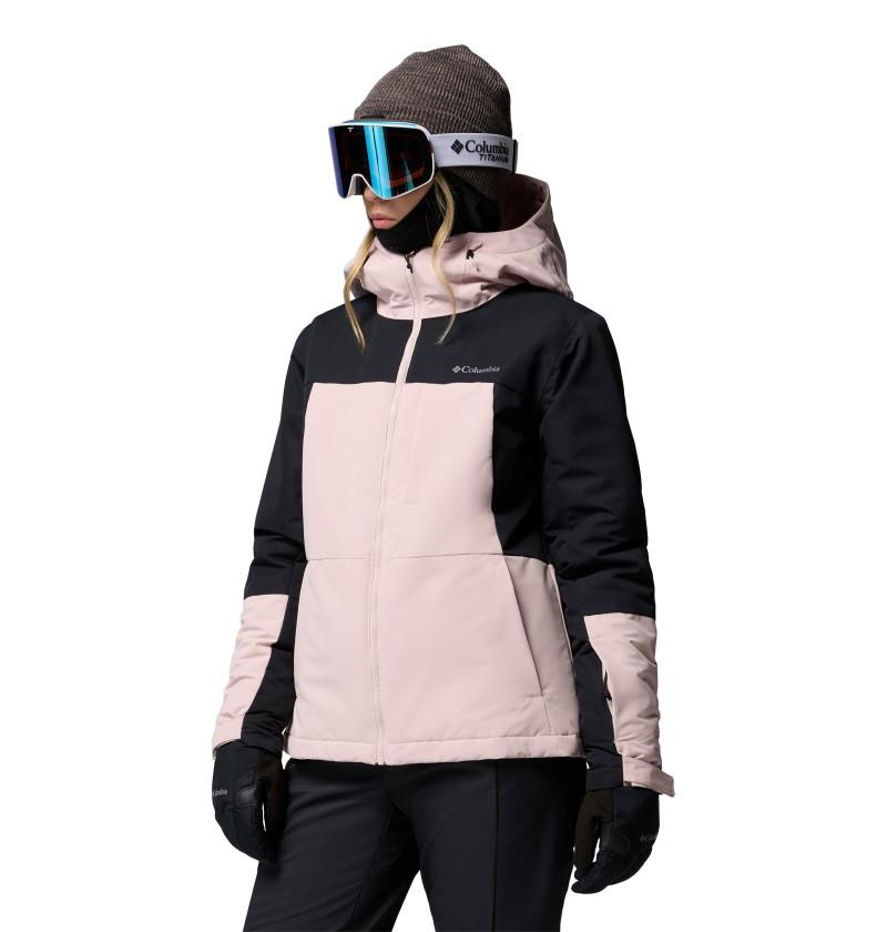 Alpine Echo Insulated Jacket - Womens - mineral pink / black 1