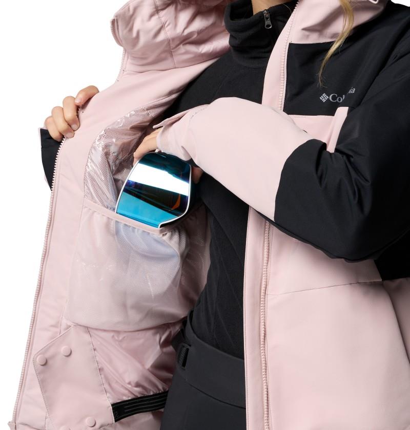 Alpine Echo Insulated Jacket - Womens - mineral pink / black 1