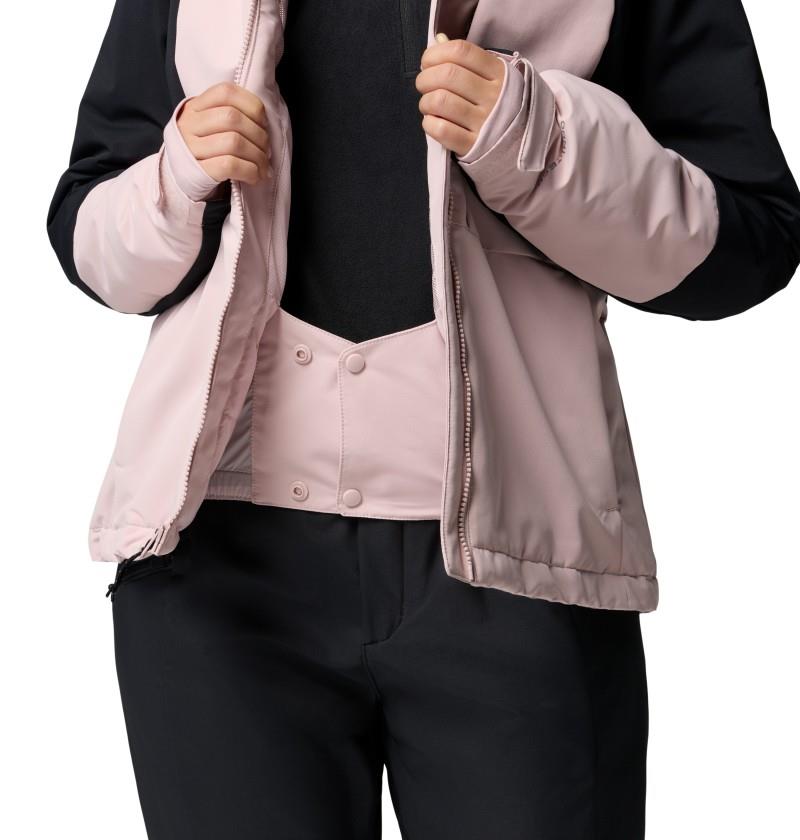 Alpine Echo Insulated Jacket - Womens - mineral pink / black 1