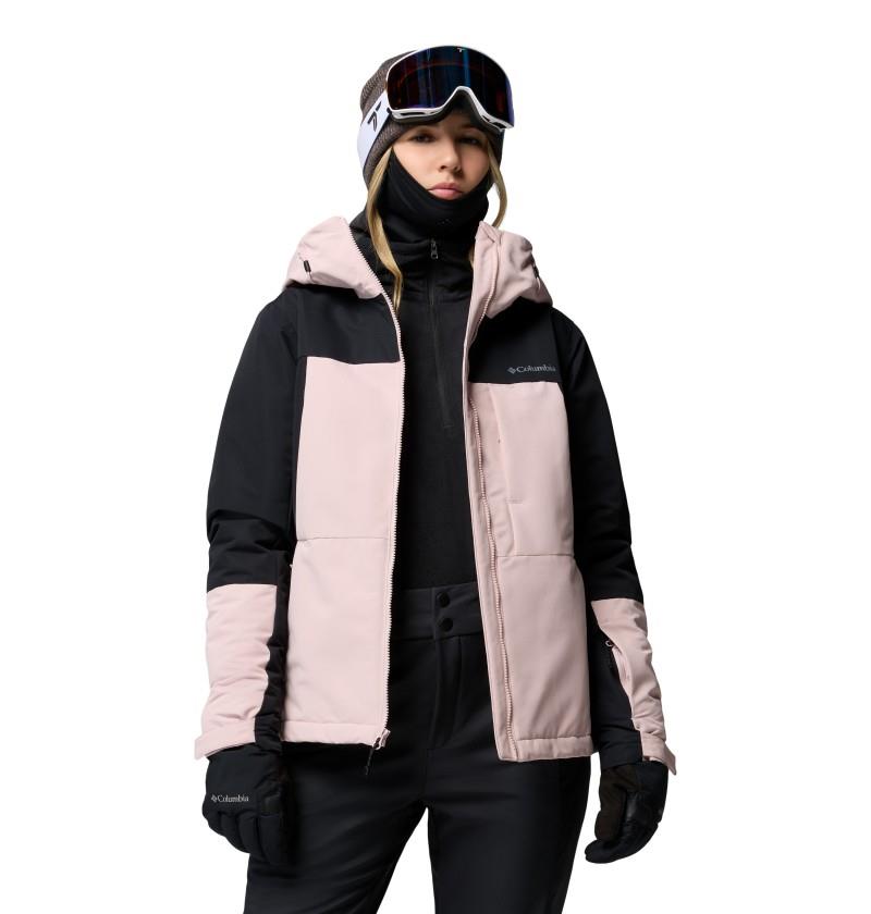 Alpine Echo Insulated Jacket - Womens - mineral pink / black 1