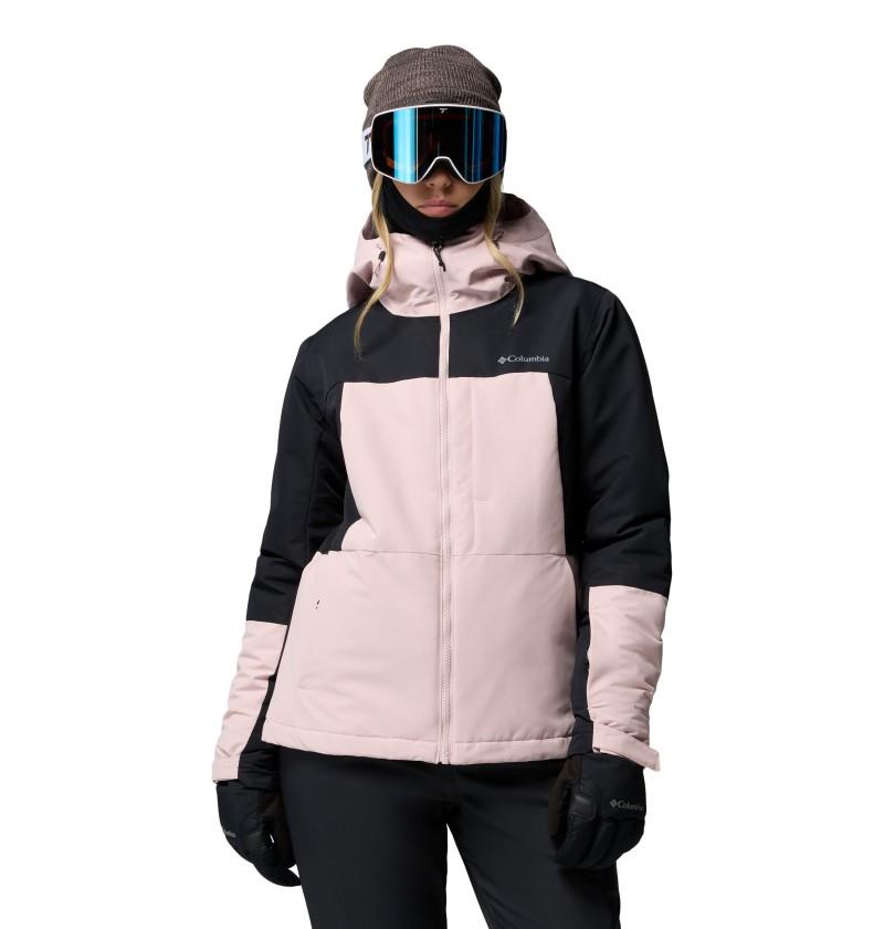 Alpine Echo Insulated Jacket - Womens - mineral pink / black 1
