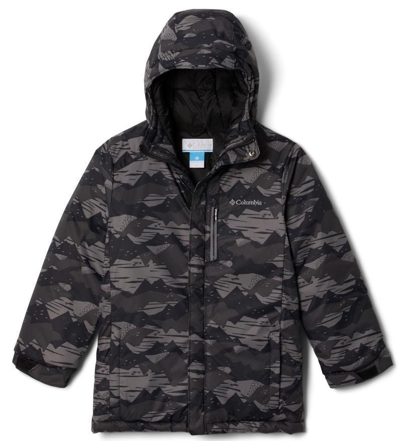 Alpine Free Fall II Jacket - Toddler Boys - Black Scrapscape Tonal 1