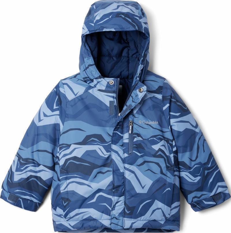 Alpine Free Fall II Jacket - Toddler Boys - Collegiate Navy Tectonic 1