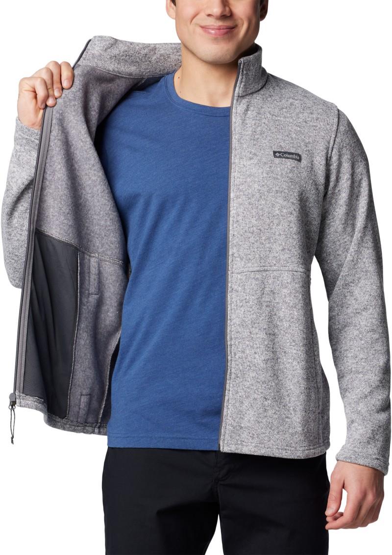 Alto Pass Full-Zip Fleece - Mens - city grey heather 1