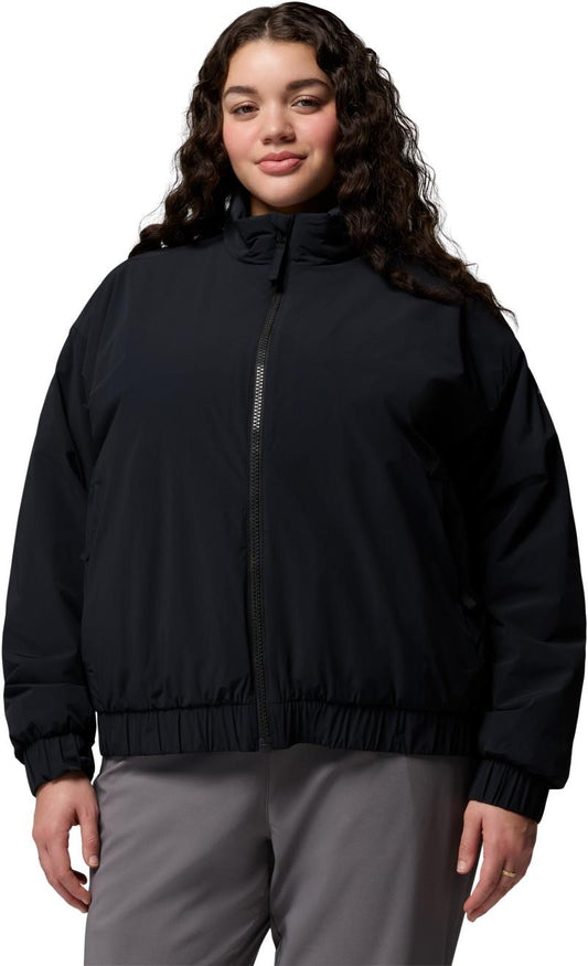 AmazeStretch Insulated Bomber, Extended - Womens - black 1
