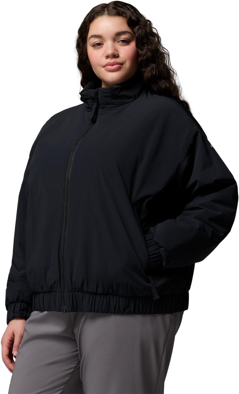 AmazeStretch Insulated Bomber, Extended - Womens - black 1