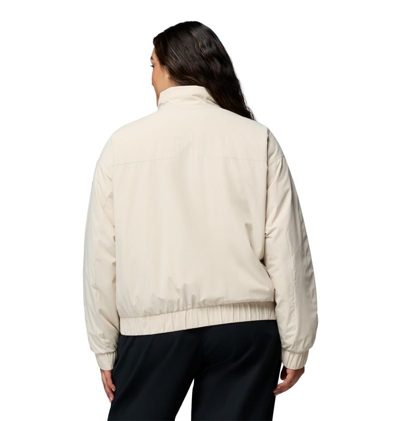 AmazeStretch Insulated Bomber, Extended - Womens - dark stone 1