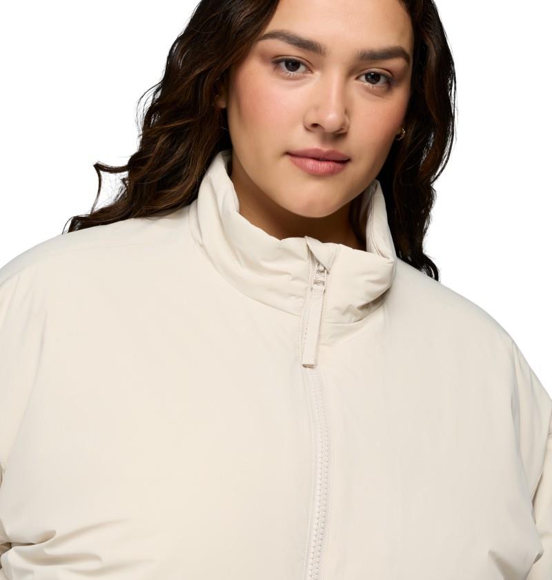 AmazeStretch Insulated Bomber, Extended - Womens - dark stone 1