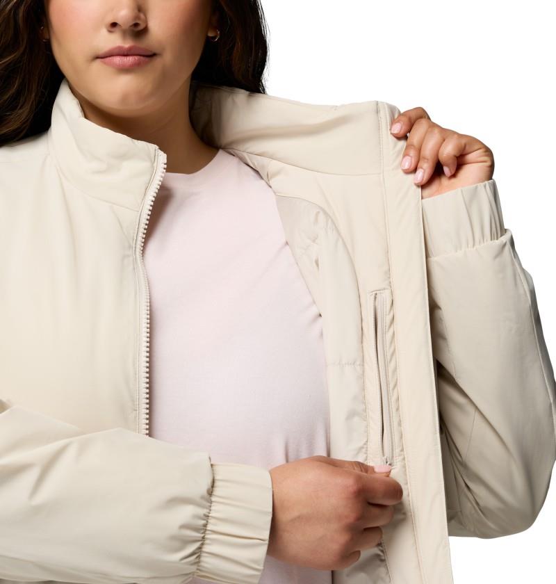 AmazeStretch Insulated Bomber, Extended - Womens - dark stone 1