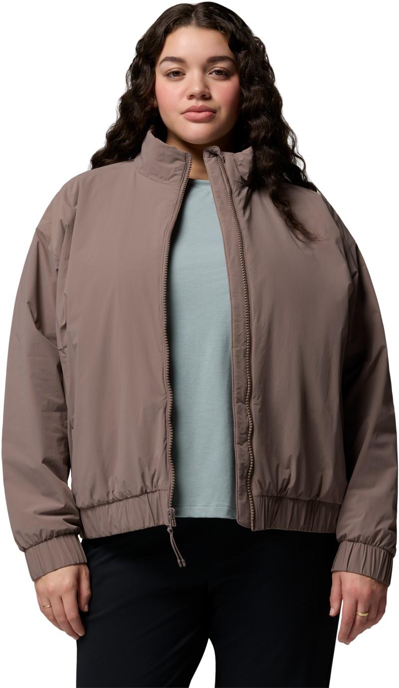 AmazeStretch Insulated Bomber, Extended - Womens - iron 1