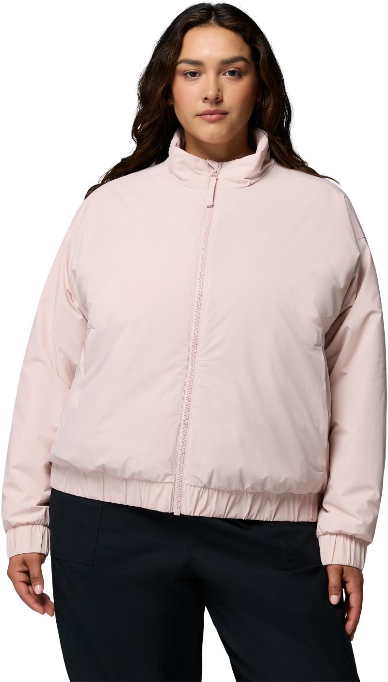 AmazeStretch Insulated Bomber, Extended - Womens - mineral pink 1