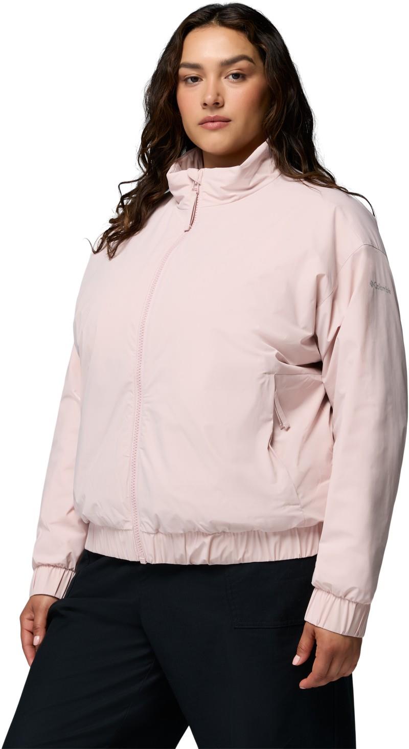 AmazeStretch Insulated Bomber, Extended - Womens - mineral pink 1