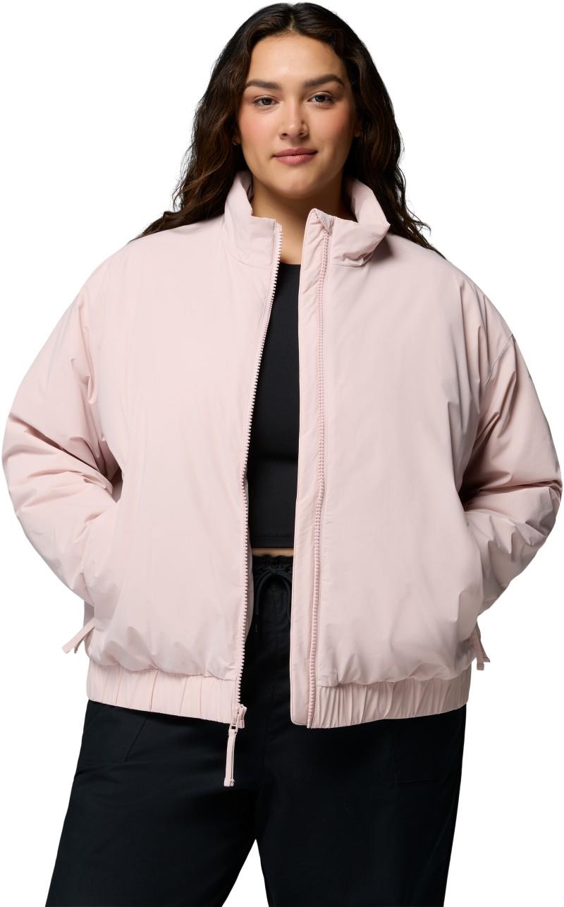 AmazeStretch Insulated Bomber, Extended - Womens - mineral pink 1