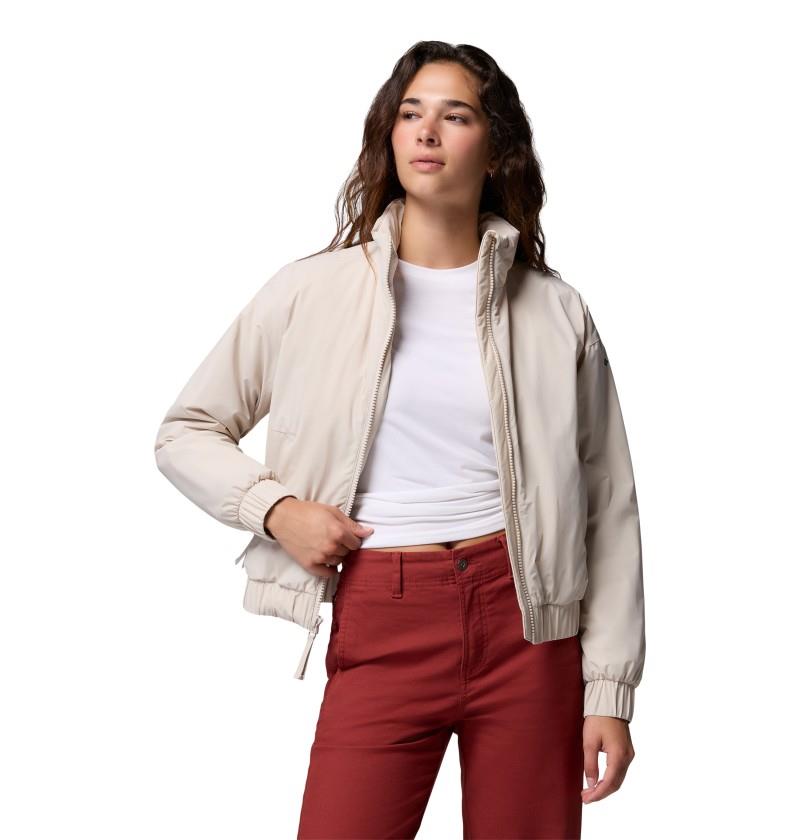 AmazeStretch Insulated Bomber - Womens - dark stone 1