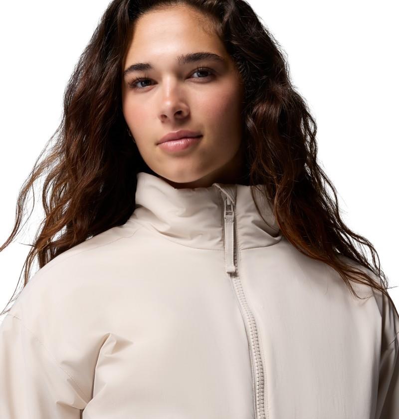 AmazeStretch Insulated Bomber - Womens - dark stone 1