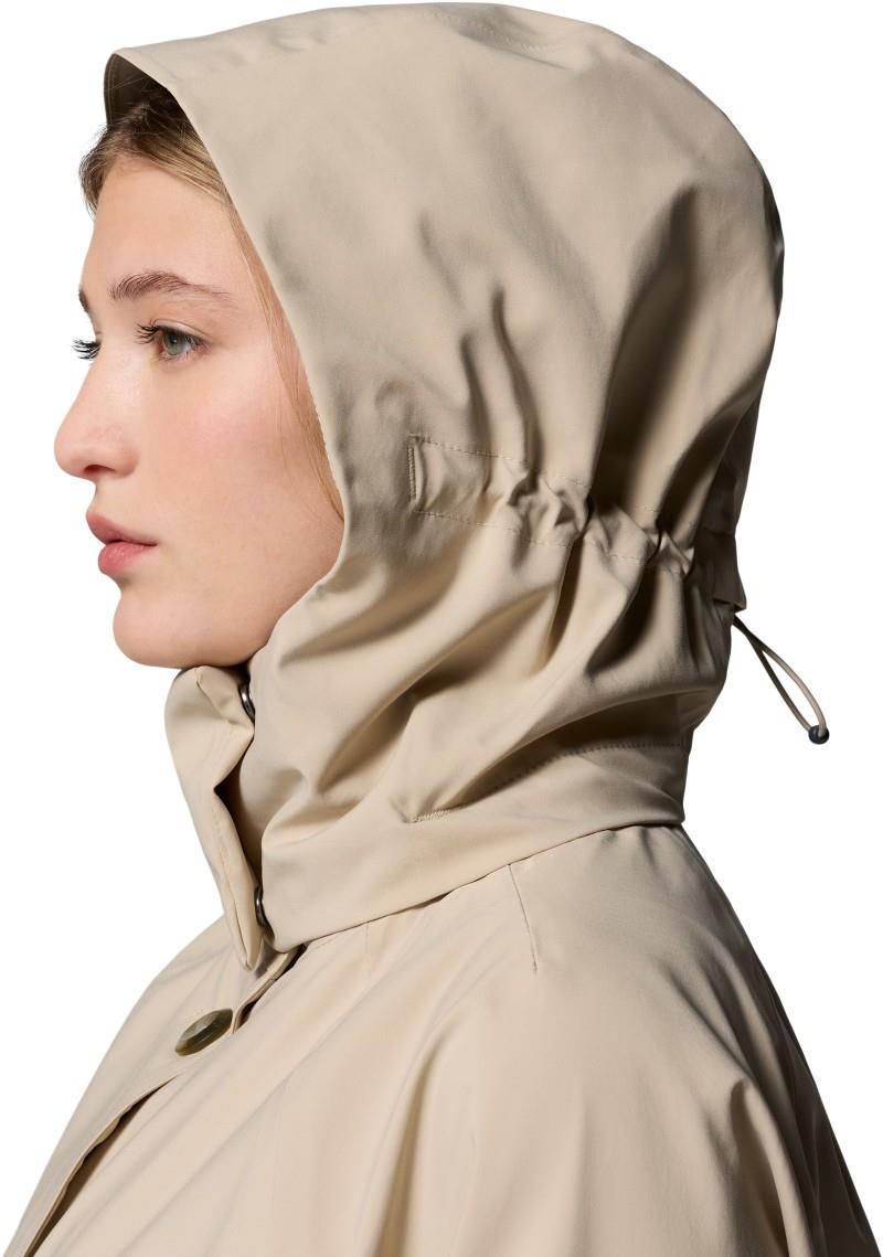 AmazeTrench Rain Jacket - Womens - ancient fossil 1