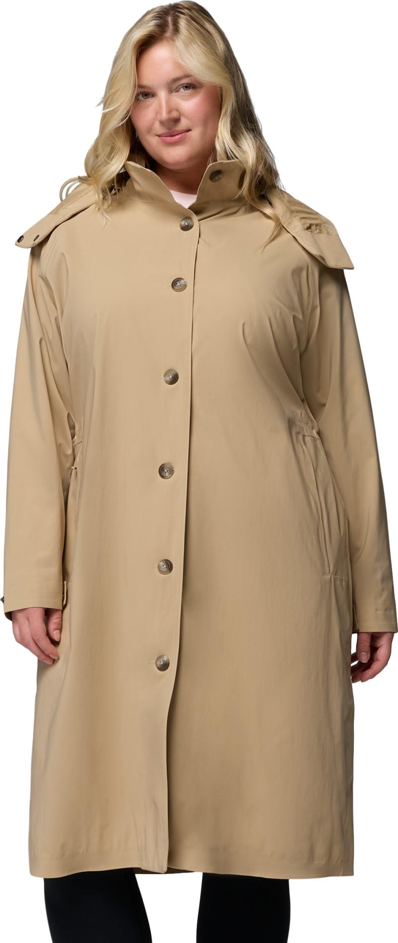 AmazeTrench Rain Jacket - Womens - beach 1