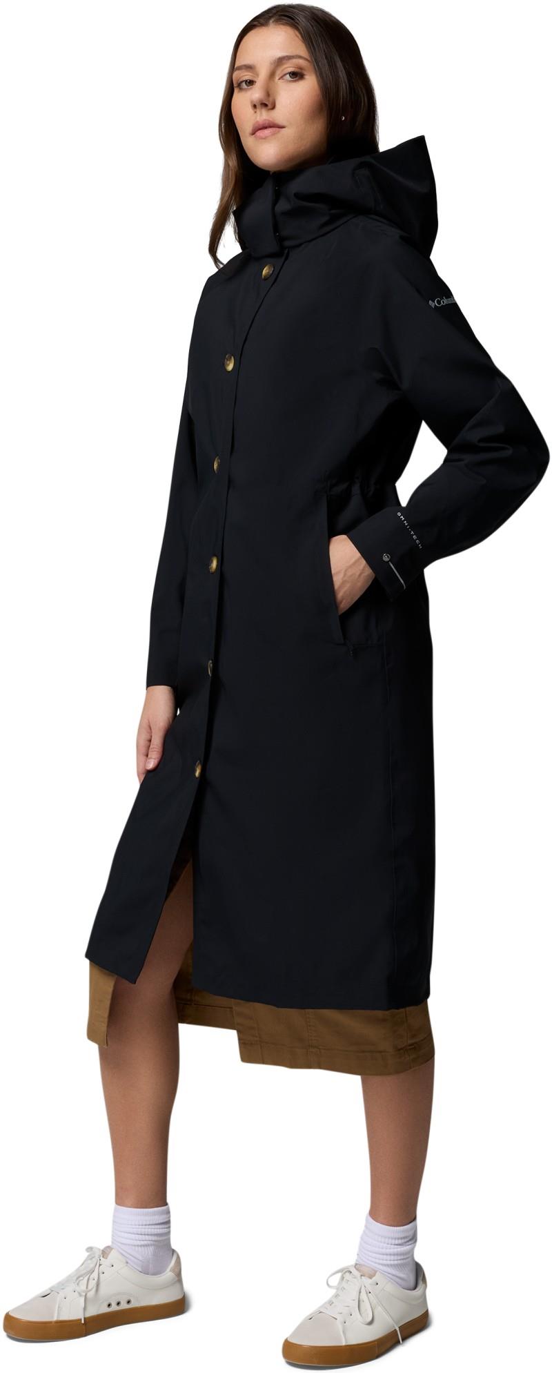 AmazeTrench Rain Jacket - Womens - black 1