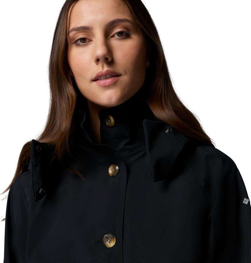 AmazeTrench Rain Jacket - Womens - black 1
